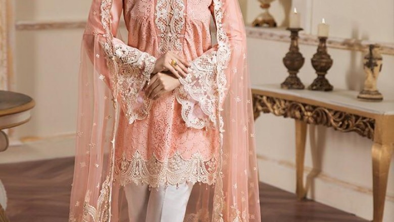 Branded Embroidered Lawn Replica Dresses