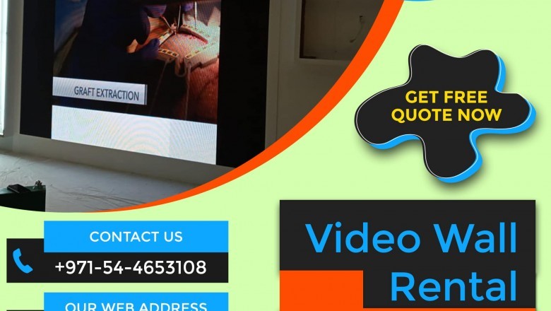 How to Make the Best Use of Video Wall Rentals in Dubai?