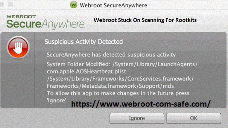 How to Fix it If Webroot Stuck On Scanning For Rootkits? - Webroot.com/safe