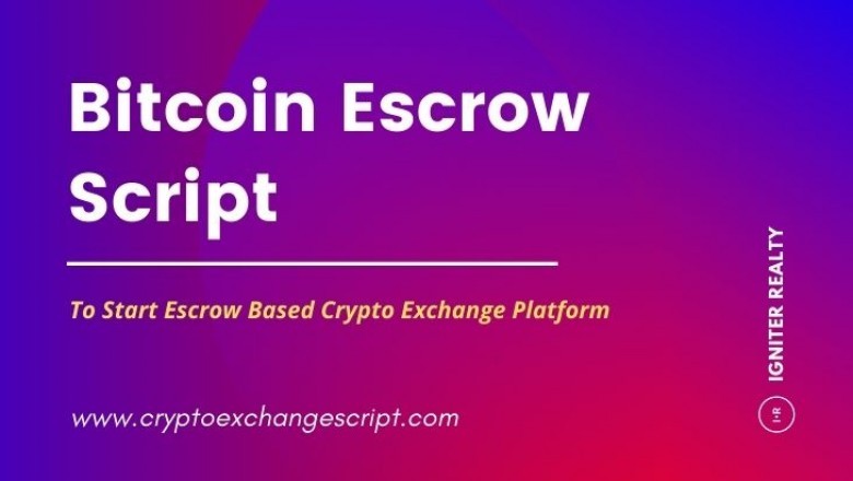 Bitcoin Escrow Script - To Start a Peer-to-Peer Exchange Website!