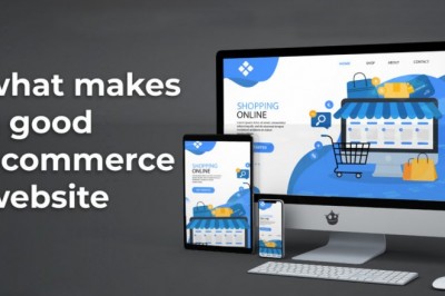What are the elements present in a good e-commerce website?