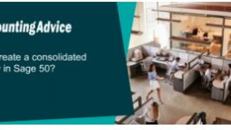 How to Create A Consolidated Company In Sage 50 : Overview