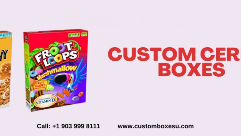 Blank cereal boxes with Printed logo & Design in Texas, USA
