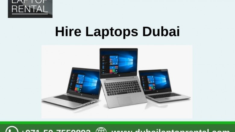 How to Hire Laptops for Business Events in Dubai?