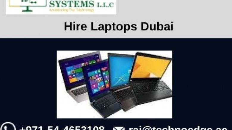 How to Organize the Events by Hiring Laptops in Dubai?