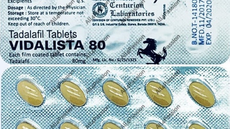 Vidalista 80 Mg - Tadalafil