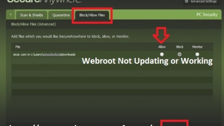 How To Fix Webroot Not Updating Or Working? - www.webroot.com/safe