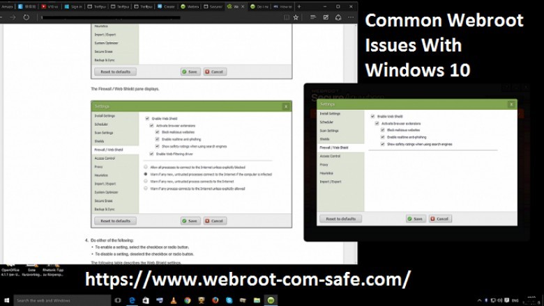 How To Fix Common Webroot Issues With Windows 10? - Www.Webroot.Com/Safe