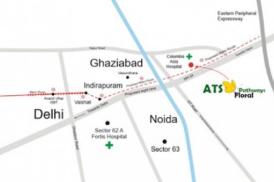Location Advantage of the Ats Floral Pathways in Noida