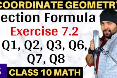 NCERT Exercise 7.2 Coordinate Geometry Class 10 Maths