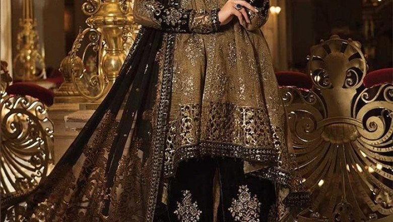 Pakistani Bridal Replica Gharara