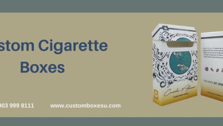 Cardboard Cigarette Boxes Made with Quality Material in USA