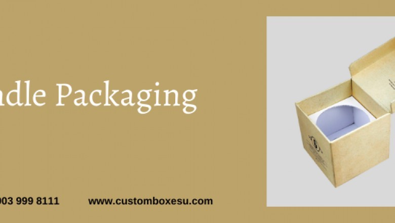 Candle box packaging with Printed logo & Design in Texas, USA
