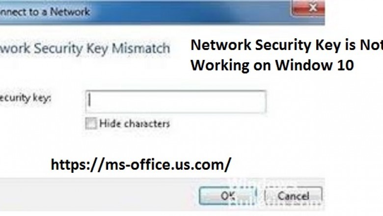 How Do I Reset My Network Security Key Windows 10? - www.office.com/setup