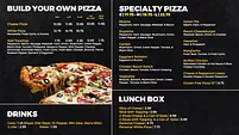 Digital Menu Templates