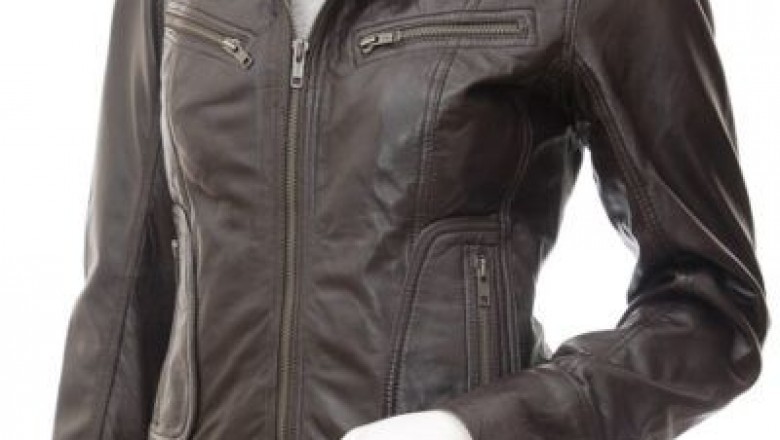 Top Class Women Leather Jacket
