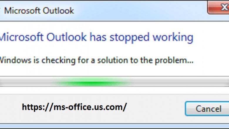 How To Troubleshoot If Microsoft Outlook Stops Working? - office.com/setup