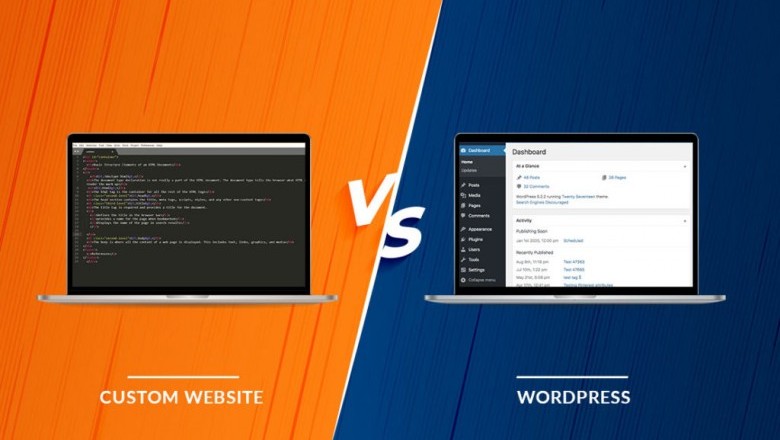 Select Between Custom Web Development and WordPress:
