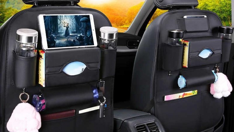 Interior car accessories are optional extras that enhance the vehicle's interior looks and provide for a more enjoyable and comfortable ride