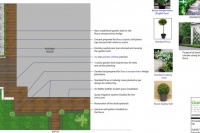 What is a landscape gardener's job role?