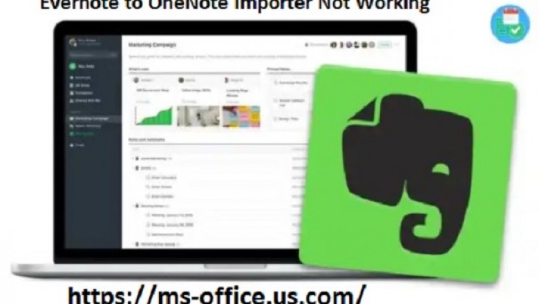 How To Fix If Evernote To Onenote Importer Not Working? - office.com/setup365