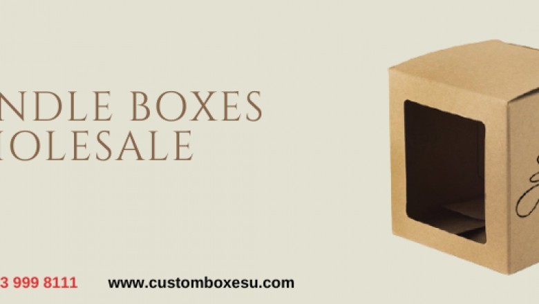 Get candle packaging boxes in unique design in USA