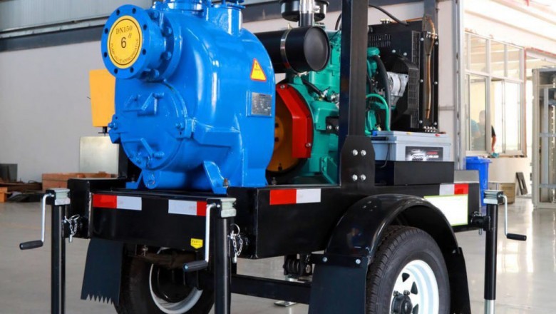 Diesel Engine irrigation Pump