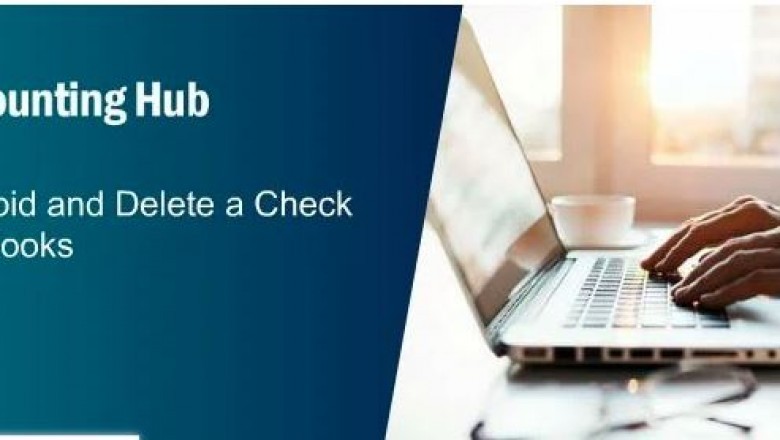 How to Delete and Void Checks in QuickBooks