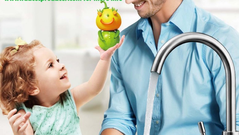 Enjoyed the life by bathroom faucet