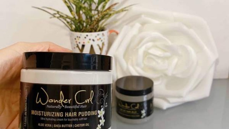 Moisturizer Hair Pudding for curly hairstyles