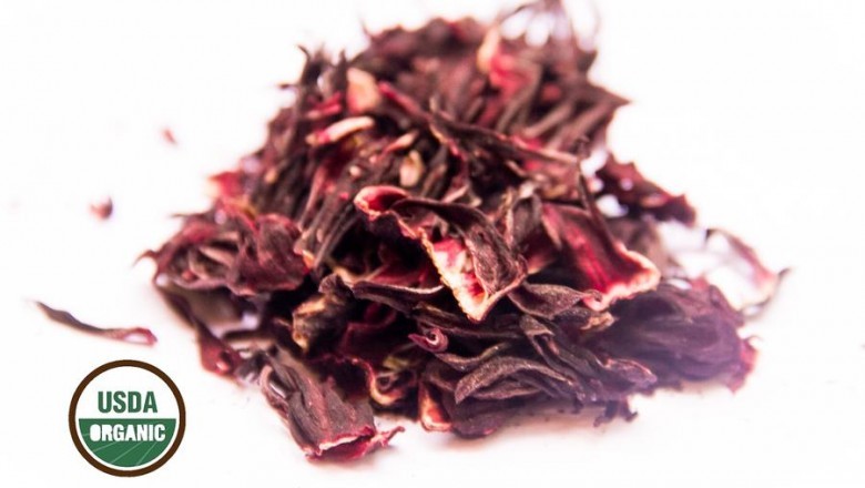 Organic Loose Leaf Hibiscus Herbal Tea Online - Akshar herbs and spices