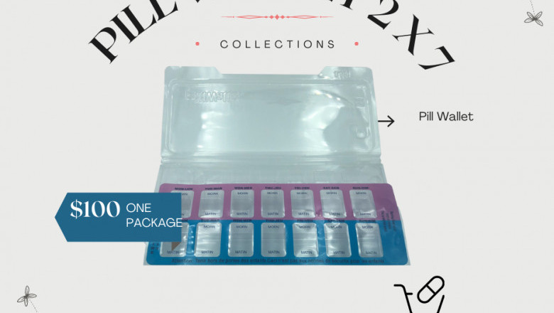 Pill Wallet Blister Pack in Canada | RM Health Supplies
