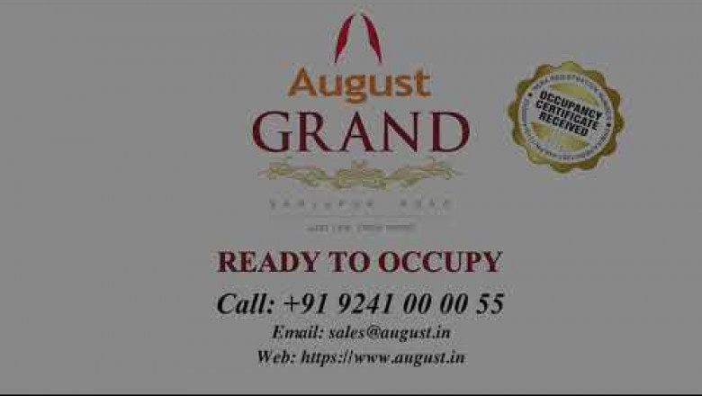 Buy Premium &amp; Luxurious 3BHK, 4BHK Apartments &amp; 5 BHK Sky Villa on Sarjapur Main Road | August Grand
