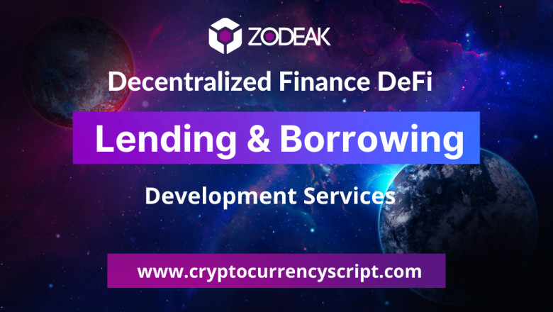DeFi Lending/Borrowing Platform Development Services - Zodeak