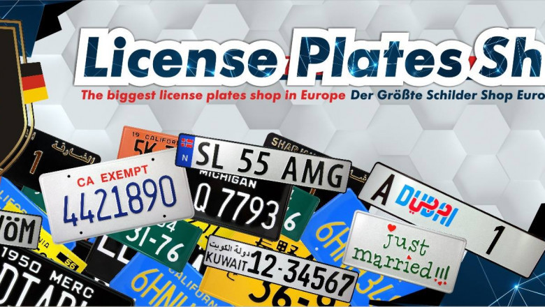 1983 County Exempt California License Plate the Golden State