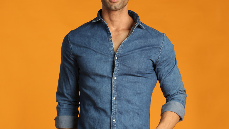 Get a chance to be more fashionable with the Denim Shirts for Men Online