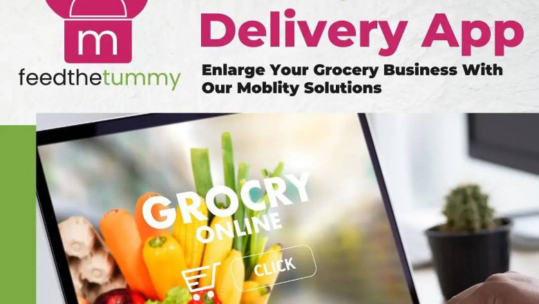 On Demand Grocery Delivery App Development | Feedthetummy 