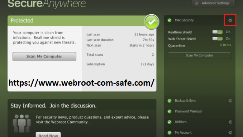 How to Save Threat Logs in Webroot? - webroot.com/safe
