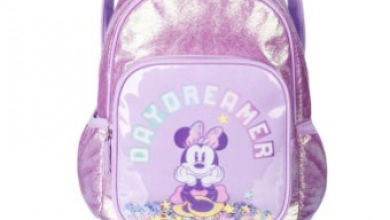 Mochila Azul Metalica Kipling