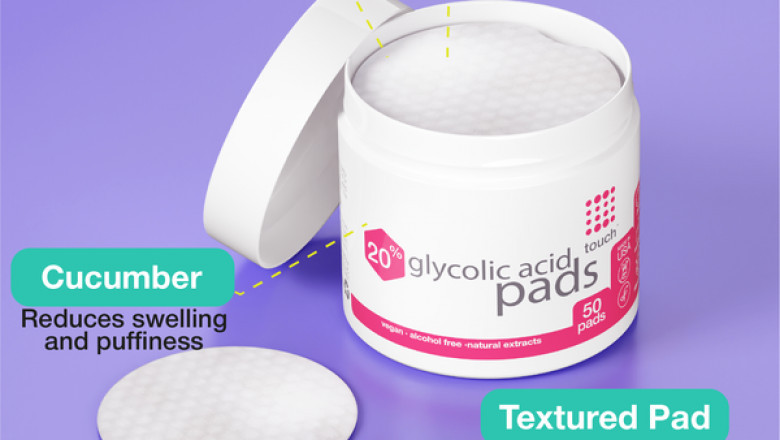 Buy 20% Glycolic Acid Pads Online from Touch Skin Care