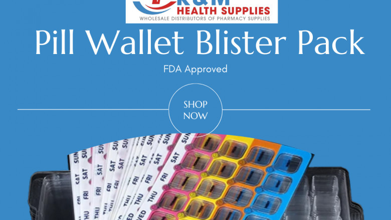 Blister Pack Supplier | Convenient Order Placement | RM Health Supplies