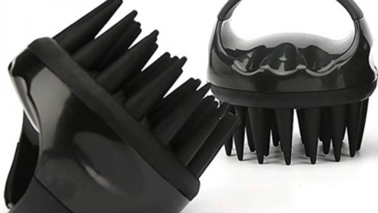 Stimulating Silicon Scalp Brush