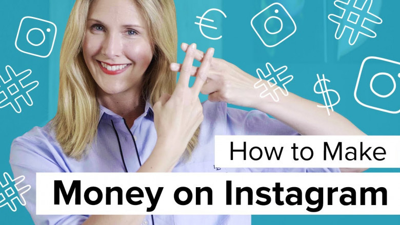How to make money through instagram