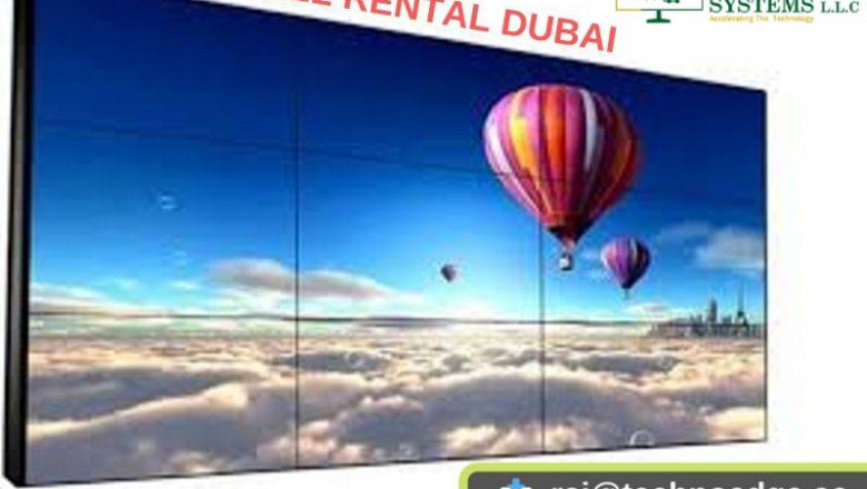 Check out the Awesomeness of Video Walls Rental in Dubai
