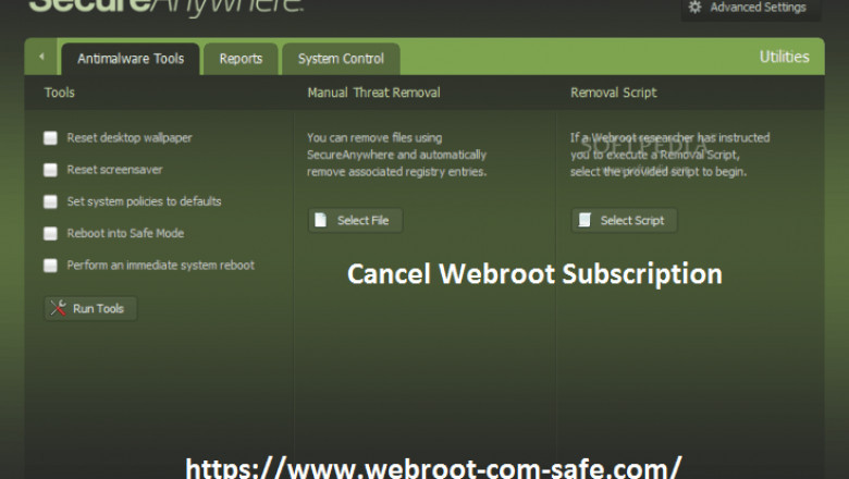 What are the Reasons To Cancel Webroot Subscription?