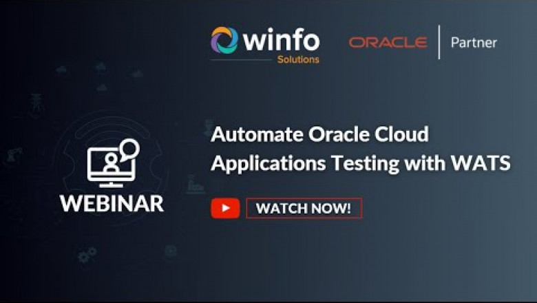 Best tool for Oracle Automation Testing | Oracle Cloud Automated Testing | WATS