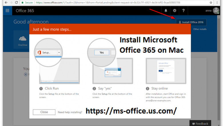 Can you install Office 365 on a Mac?