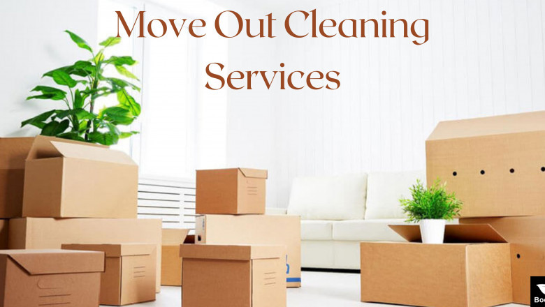What do move-out cleaning services include?