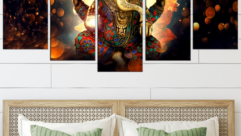 Get Blessings and Bring Good Luck with Ganesha Paintings