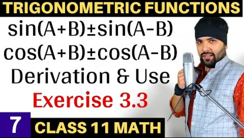Exercise 3.3 Trigonometric Functions Class 11 Maths IIT JEE Mains
